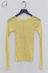BASERANGE Tabby Star Long Sleeve T-Shirt Portugal BAS-TOTA-CG-SU24-ONE YELLOW